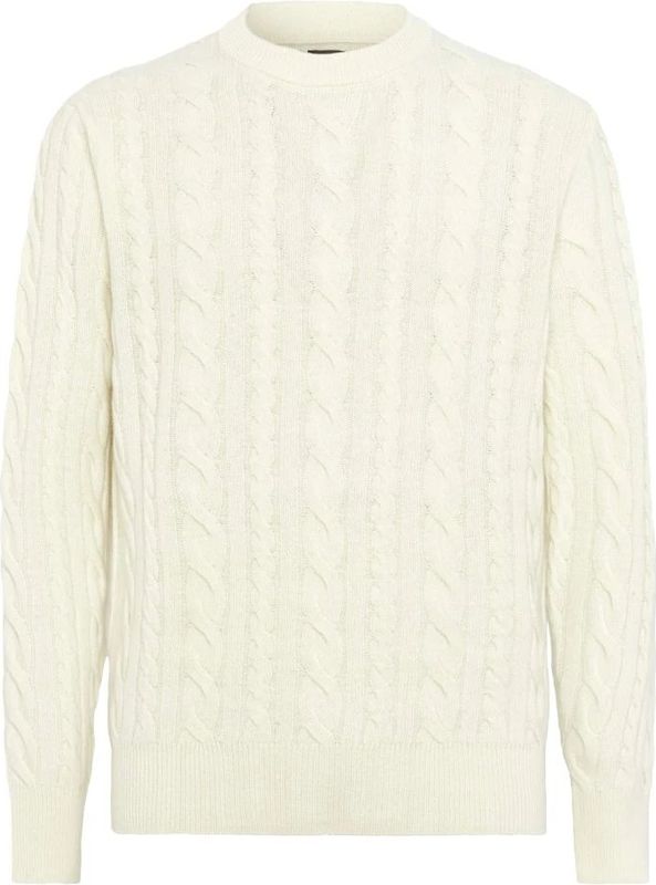 Boggi Milano, Heren, Truien, Beige, Maat: S Wol,