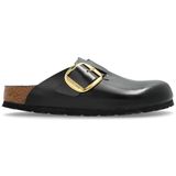 Birkenstock - Boston Big Buckle - Klompen - Zwart - Leer