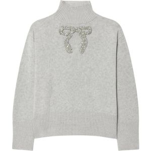 Clips, Dames, Truien, Grijs, Maat: S Wol,