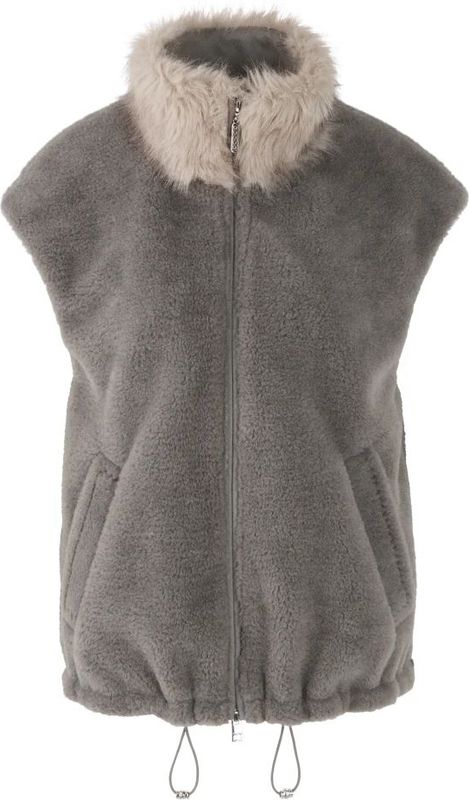 Marc Cain, Dames, Jassen, Grijs, Maat: M Wol,