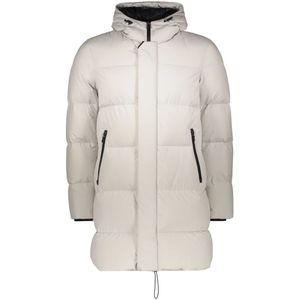 Herno, Heren, Mantels, Wit, Maat: M Polyamide,