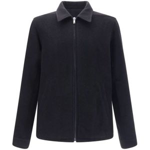 Rick Owens, Heren, Jassen, Zwart, Maat: L Wol,