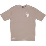 New Era - ESSNTLS LC OS TEE NEYYAN - T-Shirt - Grijs - 100% Katoen