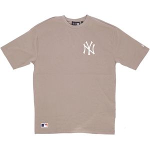 New Era - ESSNTLS LC OS TEE NEYYAN - T-Shirt - Grijs - 100% Katoen