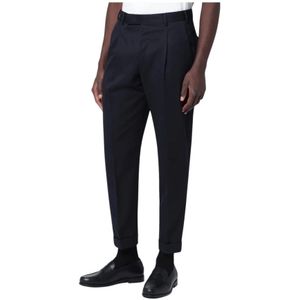 PT Torino, Heren, Broeken, Blauw, Maat: M Leer,