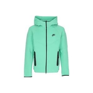 Nike Tech Fleece Full-Zip Windrunner Hoodie , Green , Heren , Maat: S