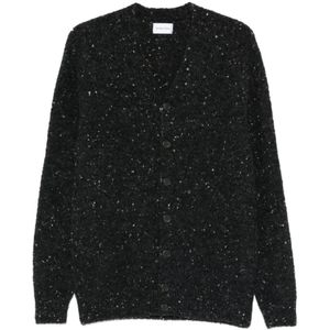 Scaglione, Heren, Truien, Grijs, Maat: M Wol,