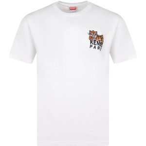 Kenzo, Heren, Tops, Wit, Maat: XL Katoen,