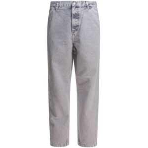 Carhartt Wip, Heren, Jeans, Blauw, Maat: W32 Katoen,