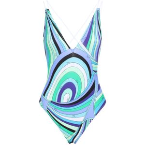 Emilio Pucci, Dames, Badkleding, Veelkleurig, Maat: XS Polyamide,
