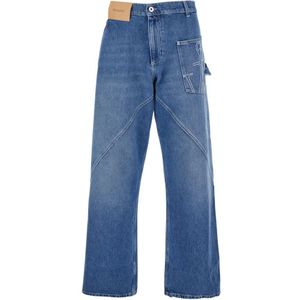 JW Anderson, Heren, Jeans, Blauw, Maat: W34 Denim,