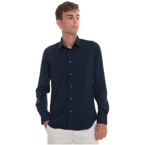 Càrrel, Heren, Overhemden, Blauw, Maat: XL Wol,