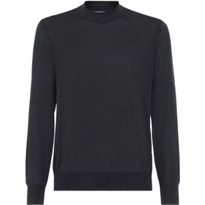 Brunello Cucinelli, Heren, Sweatshirts & Hoodies, Grijs, Maat: M