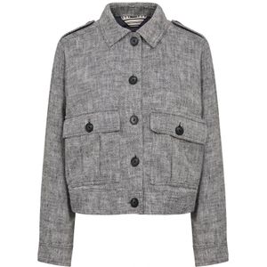 Part Two, Dames, Jassen, Grijs, Maat: S Katoen,