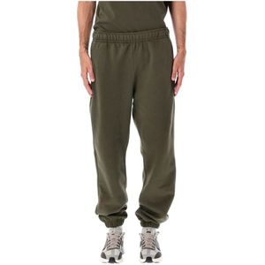 Nike, Heren, Broeken, Groen, Maat: L Fleece,
