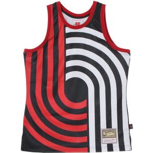 Mitchell & Ness, Heren, Sport, Veelkleurig, Maat: L Poliester,