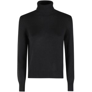 Gran Sasso, Dames, Truien, Zwart, Maat: XS Wol,