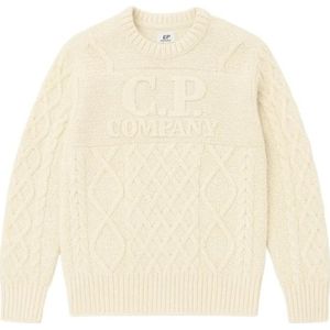 C.p. Company, Heren, Truien, Beige, Maat: M Wol,