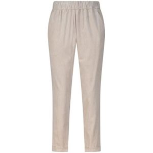 Lis Lareida, Dames, Broeken, Beige, Maat: XS Corduroy,