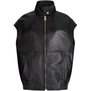 Liu Jo, Dames, Jassen, Zwart, Maat: XS Poliester,