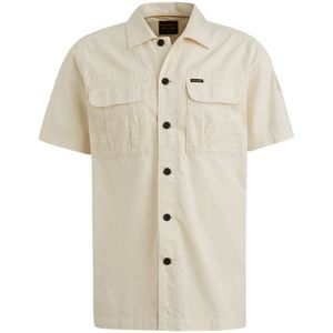PME Legend, Heren, Overhemden, Beige, Maat: M Katoen,
