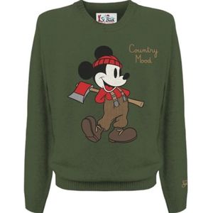 Saint Barth, Heren, Truien, Groen, Maat: S Wol,