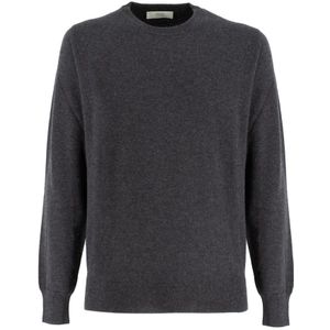 Mauro Ottaviani, Heren, Truien, Grijs, Maat: 2XL Kasjmier,