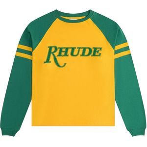 Rhude, Heren, Sweatshirts & Hoodies, Veelkleurig, Maat: 2XL Katoen,