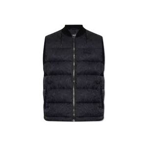 Versace Vest met Barocco patroon , Blue , Heren , Maat: M