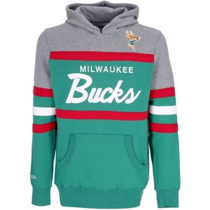 Mitchell & Ness, Heren, Sweatshirts & Hoodies, Veelkleurig, Maat: S Katoen,