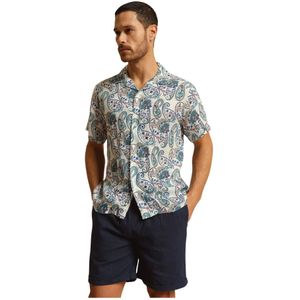 Peninsula, Heren, Overhemden, Veelkleurig, Maat: M Linnen,