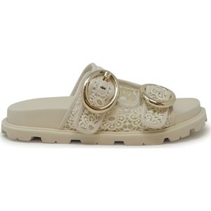 Stuart Weitzman, Dames, Schoenen, Beige, Maat: 40 EU Leer,