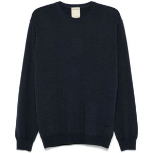 Woolrich, Heren, Truien, Blauw, Maat: S Wol,