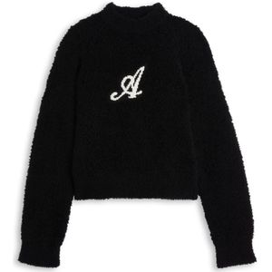 Axel Arigato, Dames, Sweatshirts & Hoodies, Zwart, Maat: L Wol,