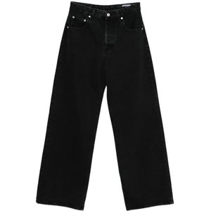 Jacquemus, Dames, Jeans, Zwart, Maat: W27 Katoen,