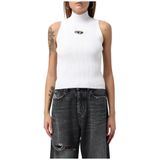 Diesel, Dames, Tops, Wit, Maat: L