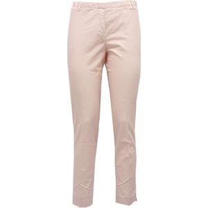 Fabiana Filippi, Dames, Broeken, Roze, Maat: XS Katoen,