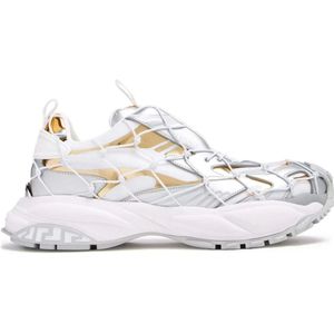 Versace, Dames, Schoenen, Wit, Maat: 39 EU Leer,