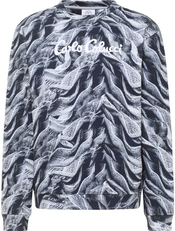 Carlo Colucci - Artificial Knit - Sweatshirt - Veelkleurig