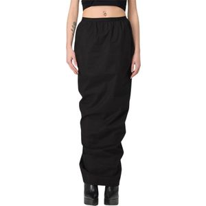 Rick Owens, Dames, Rokken, Zwart, Maat: 2XS