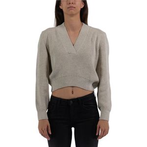 A.p.c., Dames, Truien, Beige, Maat: L Wol,