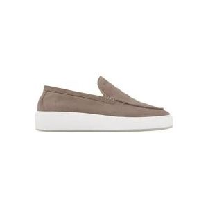 Nubikk Stijlvolle Sand Loafers , Brown , Heren , Maat: 46 EU