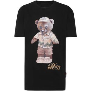 Philipp Plein, Dames, Tops, Zwart, Maat: S