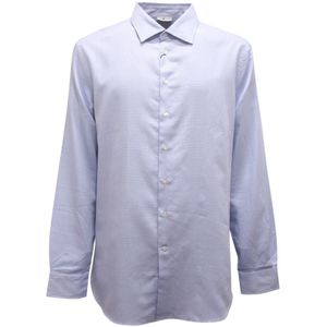 Etro, Heren, Overhemden, Blauw, Maat: 4XL Katoen,