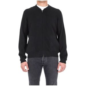 Drumohr, Heren, Truien, Zwart, Maat: 2XL Wol,