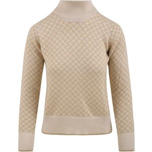 Drumohr, Dames, Truien, Beige, Maat: M