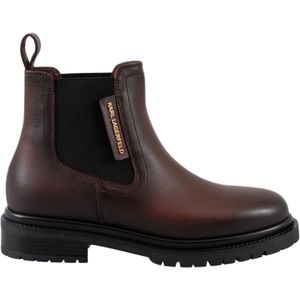 Karl Lagerfeld, Dames, Schoenen, Bruin, Maat: 36 EU Leer,