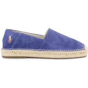Polo Ralph Lauren - Instappers - Blauw - Suède - Duurzaam en Comfortabel