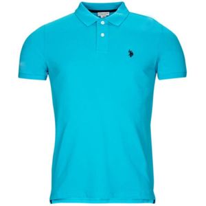 U.s. Polo Assn., Heren, Tops, Blauw, Maat: XL Katoen,