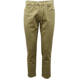 Liu Jo, Heren, Broeken, Groen, Maat: W30